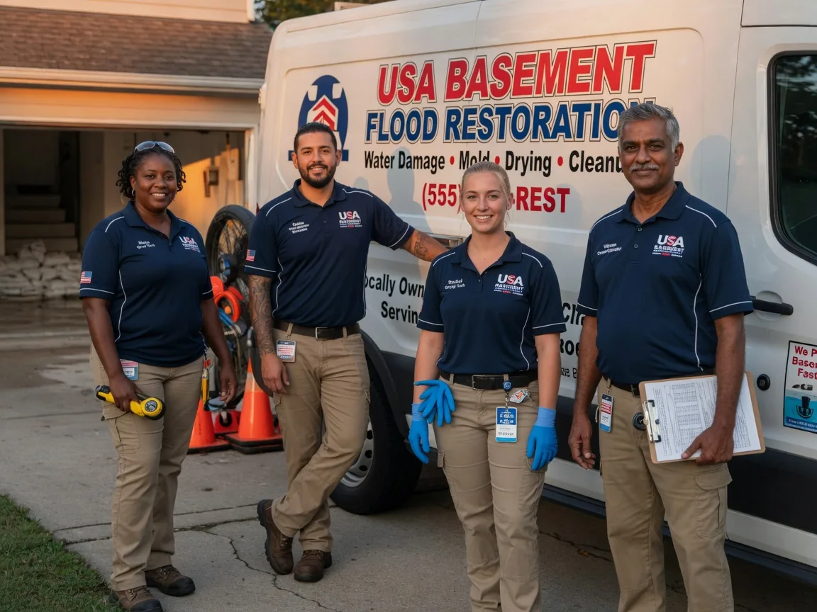 Basement Flood Cleanup company in Goodrich, TX