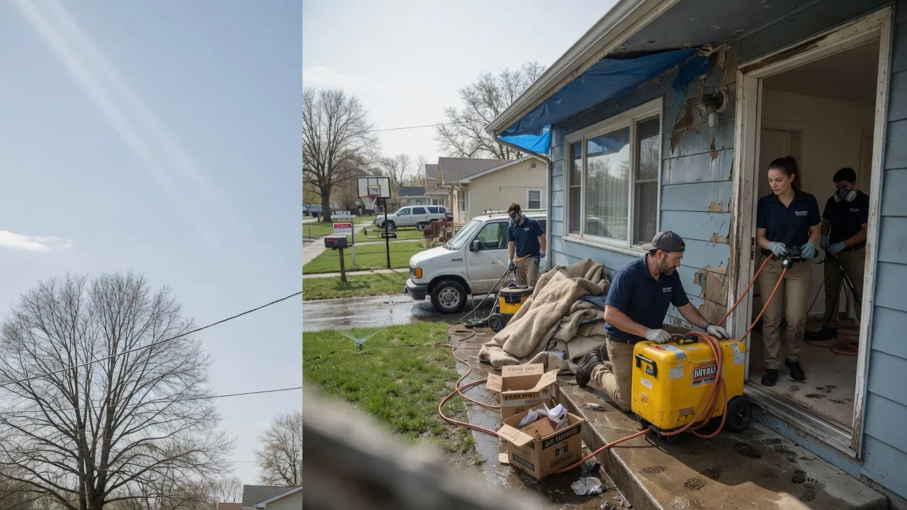 Basement Flood Cleanup in Goodrich, TX near me